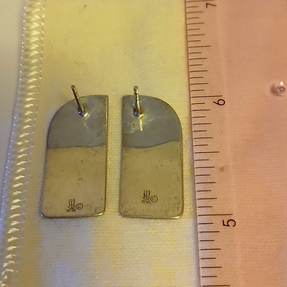 James Avery Retired Deco Ear Posts - Picture 6 of 11